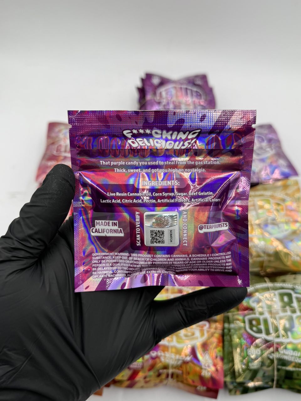 Terp burst — gallery photo 3 of edibles from Real Duck Distro