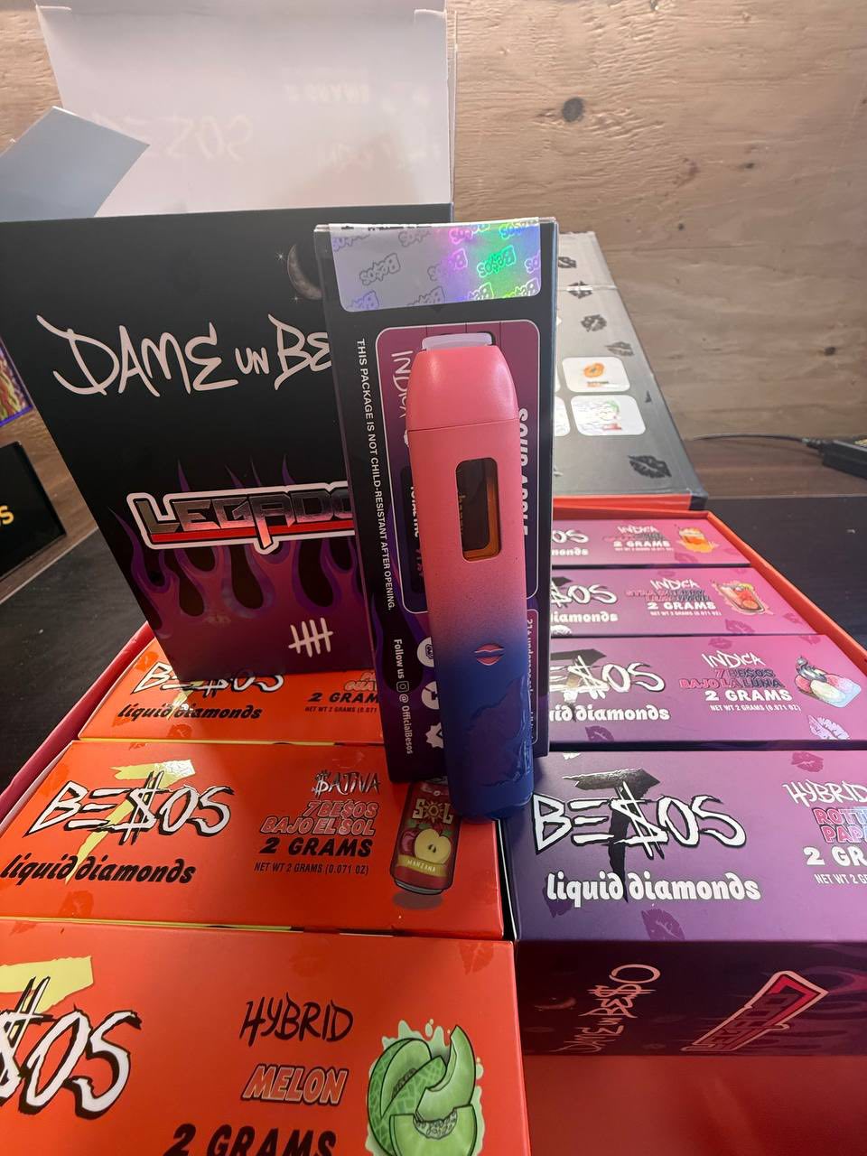 Besos | Real Duck Distro Besos โ premium disposables from Real Duck Distro Los Angeles, buy online with nationwide cannabis shipping