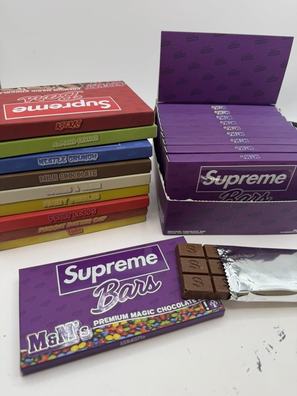 🍄SUPREME BARS 6G 🍄  100% AUTHENTIC Mushroom Chocolates 🍫   — gallery photo 2 of edibles from Real Duck Distro